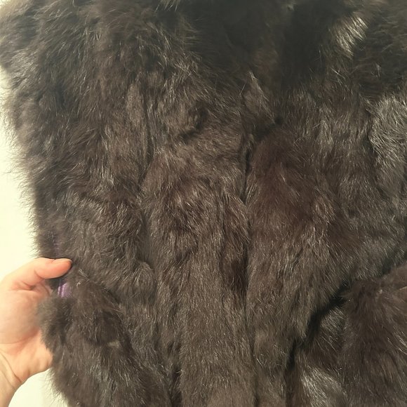 Patrizia Luca Fur Rabbit Vest Small - Picture 3 of 5